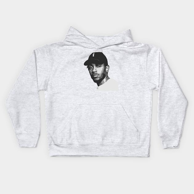 Kendrick Lamar Kids Hoodie by vivekx8